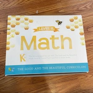 The Good and The Beautiful Level K manipulative box